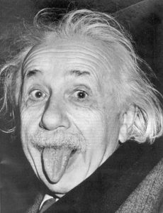 Einstein ve dili (kaynak: wikimedia)