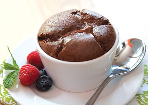 Çikolatalı Sufle - Kaynak: http://www.oxygenmag.com