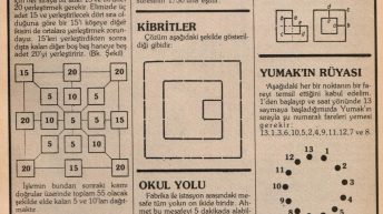 Ekim 1983, Üstün zekalılar için eğlenceli oyunların çözümleri