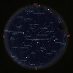 Mayıs ayında gökyüzü