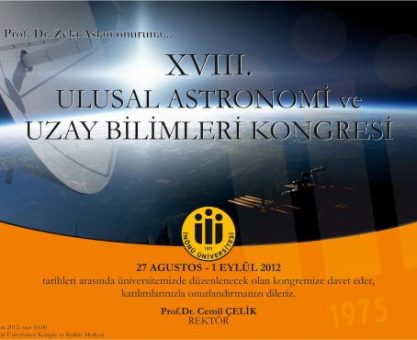 XVIII. ULUSAL ASTRONOMİ KONGRESİ (UAK) VE ESO TÜRKİYE