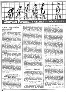 SAHAFLARDAN: "BİLİM DERGİSİ"