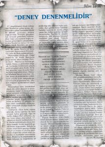 Eylül 1983, Bilim Tarihi