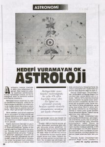 SAHAFLARDAN: "BİLİM DERGİSİ"