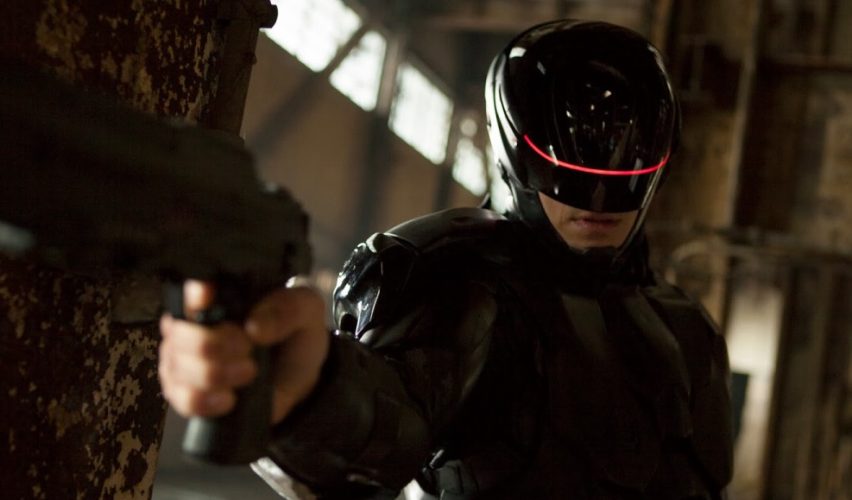 Joel Kinnaman in MGM/Columbia Pictures' ROBOCOP.