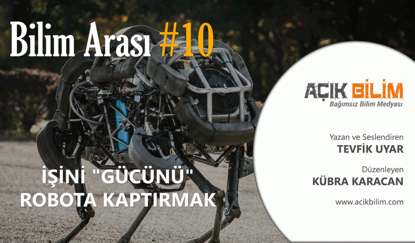 BİLİM ARASI #10: İŞİNİ "GÜCÜNÜ" ROBOTA KAPTIRMAK