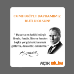 CUMHURİYET BAYRAMIMIZ KUTLU OLSUN!