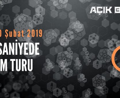 60 SANİYEDE BİLİM TURU (4-10 ŞUBAT 2019)