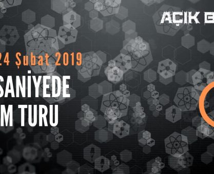 60 SANİYEDE BİLİM TURU (14-24 Şubat 2019)