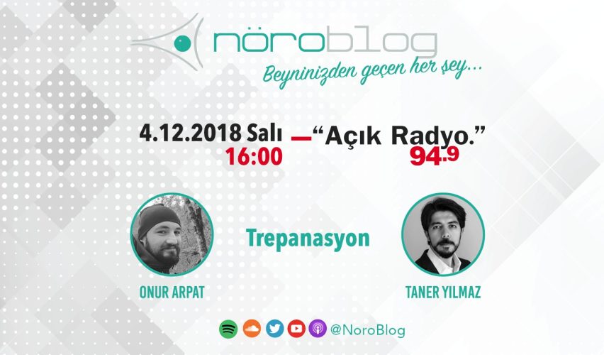 NÖROBLOG RADYO YAYINI #4: TREPANASYON
