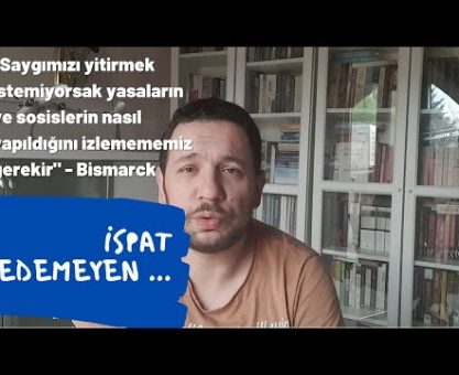 "İSPATLAYAMAYAN ŞEREFSİZDİR" - AKADEMİSYENDEN SİYASETÇİ OLUR MU?... SOSİSLER VE SİYASET...