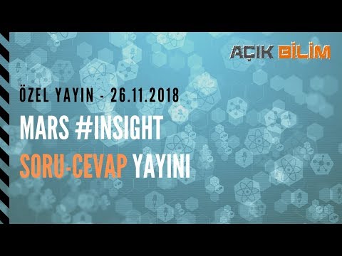 Özel Yayın: Mars #InSight Kondu (Soru Cevap)