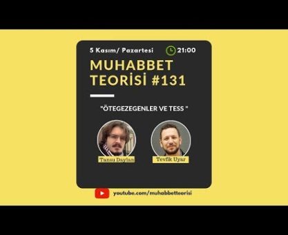 Muhabbet Teorisi 131: ÖTEGEZEGENLER VE TESS - KONUK: TANSU DAYLAN