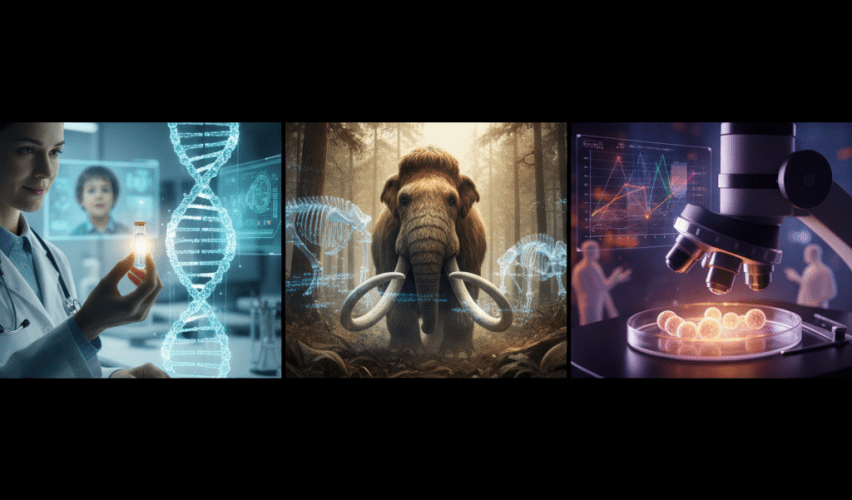 2026'da Bioteknolojiyi Şekillendiren Üç Teknoloji