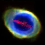 Halkalı Bulutsu'da Devasa Demir Çubuğu